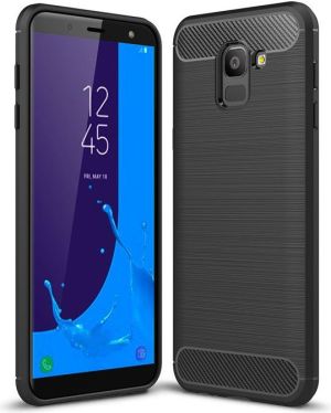 Tech-Protect TPUCARBON do Samsung Galaxy J6 2018 czarne 1