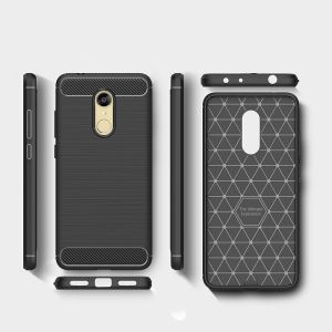 Tech-Protect TPUCarbon Xiaomi Redmi 5 Plus Black 6
