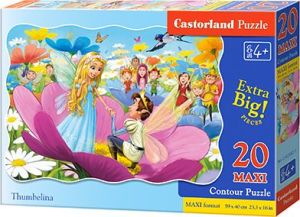 Castorland Puzzle Maxi Calineczka 20 elementów 1