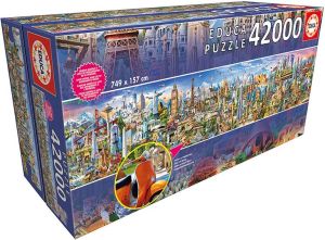 Educa Puzzle Dookoła świata 42000 elementów 1