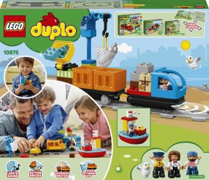 LEGO Duplo Pociąg Towarowy (10875) 10