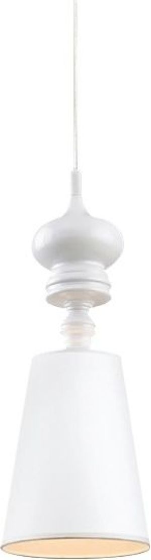 Lampa wisząca King Home Queen nowoczesna retro minimalistyczna klasyczna glamour biały  (5900168815469) 1