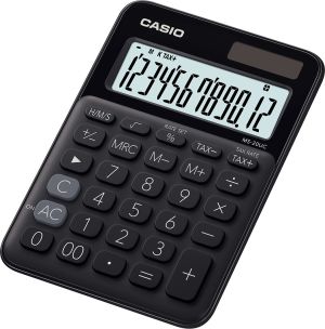 Kalkulator Casio (MS-20UC-BK-S) 1