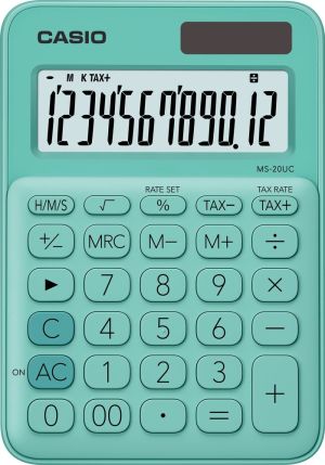Kalkulator Casio (MS-20UC-GN-S) 1
