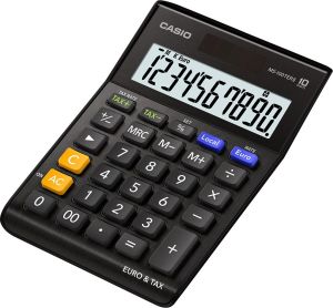 Kalkulator Casio (MS-100TERII-BK-S) 1