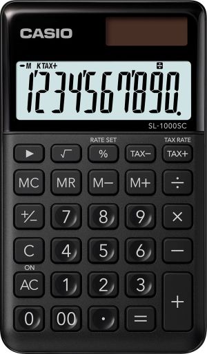 Kalkulator Casio (SL-1000SC-BK-S) 1