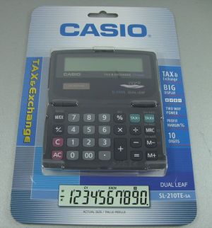 Kalkulator Casio (SL-210TE-S) 1