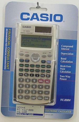 Kalkulator Casio FC-200V-S 1