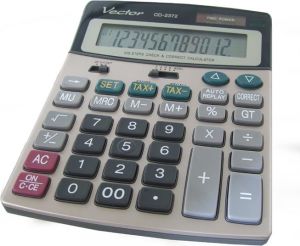 Kalkulator Vector (KAV CD-2372) 1