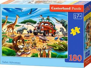 Castorland Puzzle Safari Adventure 180 elementów 1