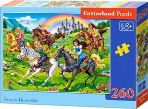 Castorland Puzzle Princess Horse Ride 260 elementów (287348) 1