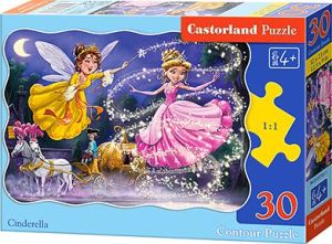 Castorland Puzzle Cinderella 30 elementów (287330) 1