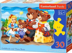 Castorland Puzzle Goldilocks and Three Bears 30 elementów 1