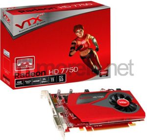 Karta graficzna Vertex3D Radeon HD7750 1024MB DDR5/128bit DVI/HDMI/DP PCI-E (800/4500) (VX7750 1GBD5-DH) 1