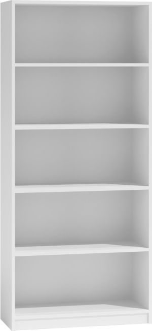 Topeshop Regał 80cm szafka książki segregatory r80 biały (R80 BIEL) 1