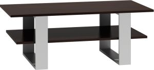 Topeshop Ława stolik kawowy salon wenge mix 120x55x60 (SM STOLIK MIX) 1