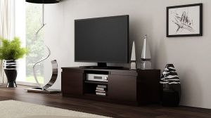 Topeshop Szafka stolik rtv / lcd 120cm wenge (RTV120 WENG) 1