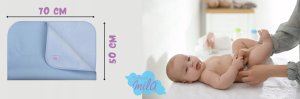 Simed Mata do przewijania 3D MESH Niebieska 2