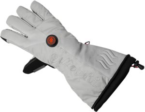 Glovii Ogrzewane rękawice narciarskie szare r. XL 3