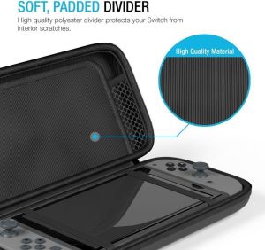 Tech-Protect etui Hardpouch na Nintendo Switch czarne 4