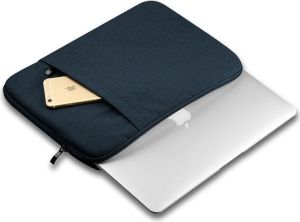 Etui Tech-Protect Sleeve do Apple Macbook Air/Pro 15 granatowe 3