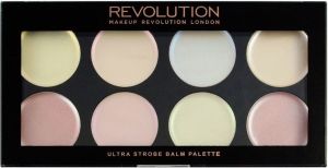 Makeup Revolution Ultra Strobe Balm Palette Paleta Kremowych Rozświetlaczy Do Twarzy 1