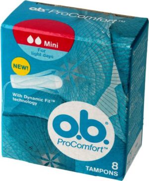 O.B ProComfort Tampony Mini 8 szt. 1