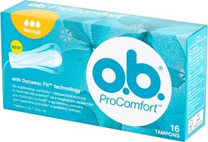 O.B O.B.ProComfort Normal komfortowe tampony 1op.-16szt 1