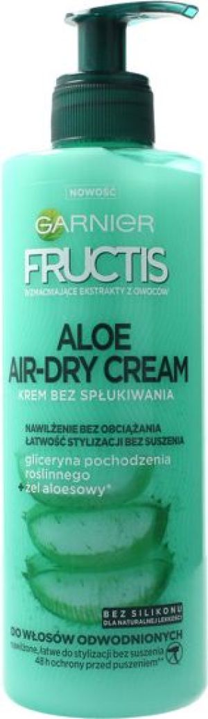 Garnier Fructis Aloe Air-Dry Cream Krem nawilżający do włosów odwodnionych 400ml 1