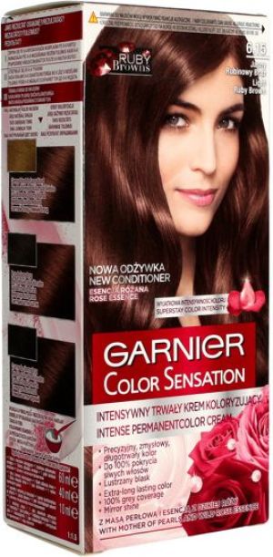 Garnier Color Sensation Krem koloryzujący 6.15 Jasny Rubin 1