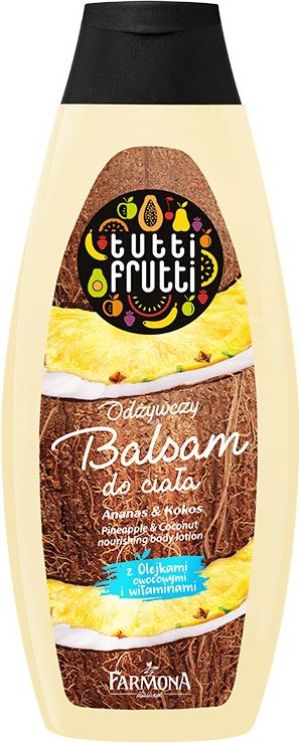 Farmona Tutti Frutti Balsam do ciała odżywczy Ananas & Kokos 425ml 1