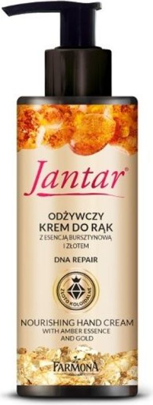 Farmona Jantar DNA Repair Krem do rąk odżywczy ze złotem 100ml 1