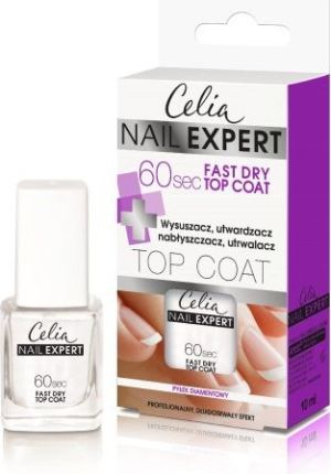 Celia Celia Nail Expert Top Coat 60s Fast Dry 10ml 1