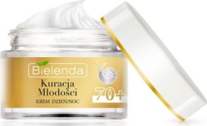 Bielenda Kuracja Młodości 70+ Rewitalizujący krem przeciwzmarszczkowy na dzień i noc 50ml 2