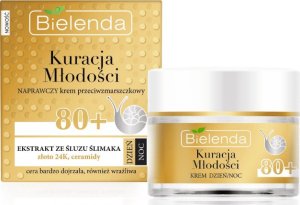 Bielenda Kuracja Młodości 80+ Naprawczy krem przeciwzmarszczkowy na dzień i noc 50ml 1