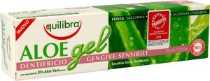 Equilibra Aloe Gel Pasta do zębów Sensitive 30% aloesu 75ml 1