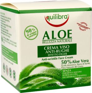 Equilibra Krem do twarzy Aloe 50% aloesu przeciwzmarszczkowy 50ml 1