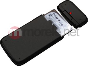 Kieszeń Icy Dock 2.5\" SATA HDD USB2.0 Przycisk OTB (One Touch backup) czarna (MB668U-1SB) 3