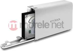 Kieszeń Icy Dock obudowa FW800, eSATA & USB 2.0, 2-dyskowa macierz RAID (ICY DOCK MB662USEB-2S-1) 8