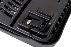 Podstawka chłodząca Modecom Silent Fan Srebrno-Czarny PL-MC-CF-11 4