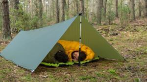 Lesovik Ultralekki tarponamiot, Crocodile Green SOLO 2