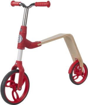 Sun Baby Rowerek biegowy i hulajnoga EVO 360° - czerwony (J02.006.1.1) 1