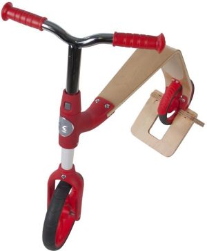 Rowerek biegowy Sun Baby i hulajnoga EVO 360° - czerwony (J02.006.1.1) 4