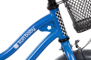 Sun Baby Rowerek BMX 12" Gwiazdka - niebieski (J03.007.1.1) 6