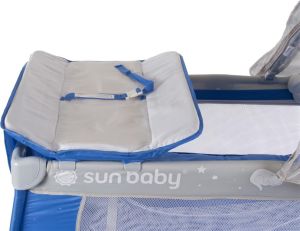 Sun Baby Łóżeczko turystyczne z pełnym wyposażeniem - Sweet Dreams (SD995/NS) 3