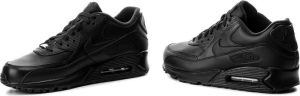 Nike Buty męskie Air Max 90 Leather czarne r. 42 1/2 (302519-001) 2