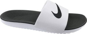 Nike Klapki dziecięce Kawa Slide Gs/Ps biało-czarne r. 36 (819352-100) 1