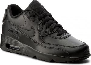 Nike Buty damskie Air Max 90 Lea Gs czarne r. 36.5 (833412-001) 1