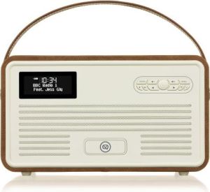 Radio View Quest Retro Mk II DAB+ ze stacją dokującą Apple brązowe (001999850000) 3