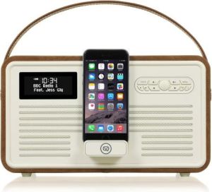 Radio View Quest Retro Mk II DAB+ ze stacją dokującą Apple brązowe (001999850000) 5